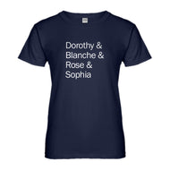 Womens Golden Names Ladies' T-shirt