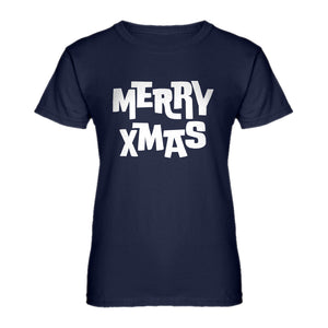 Womens Merry Xmas Ladies' T-shirt