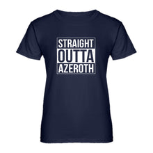 Womens Straight Outta Azeroth Ladies' T-shirt