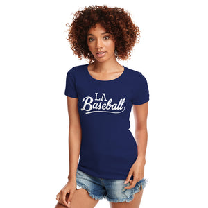 Womens LA Baseball Team Ladies' T-shirt