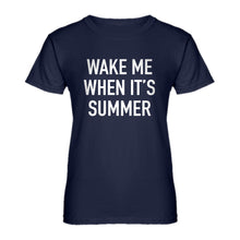 Womens Wake me When its Summer Ladies' T-shirt