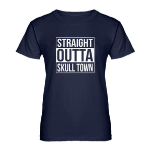 Womens Straight Outta Skull Town Ladies' T-shirt