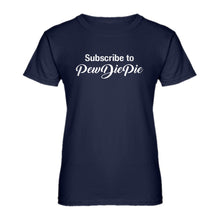 Womens Subscribe to PewDiePie Ladies' T-shirt