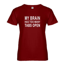 Womens Too Many Tabs Open Ladies' T-shirt