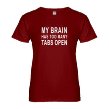 Womens Too Many Tabs Open Ladies' T-shirt