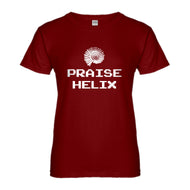 Womens Praise Lord Helix Ladies' T-shirt
