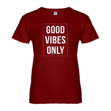 Womens Good Vibes Only Ladies' T-shirt