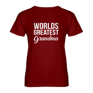 Womens World's Greatest Grandma Ladies' T-shirt