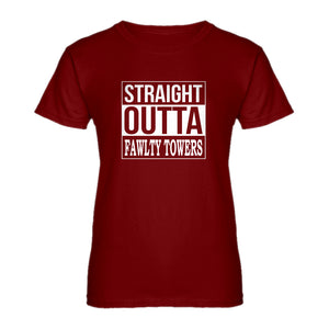 Womens Straight Outta Fawlty Towers Ladies' T-shirt
