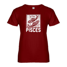 Womens Pisces Zodiac Astrology Ladies' T-shirt