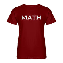 Womens MATH Ladies' T-shirt