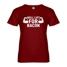 Womens Will Lift for Bacon Ladies' T-shirt