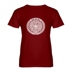 Womens Mayan Calendar Ladies' T-shirt