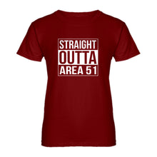 Womens Straight Outta Area 51 Ladies' T-shirt