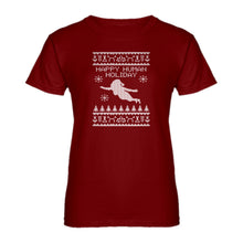 Womens Happy Human Holiday Ladies' T-shirt
