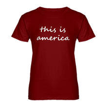 Womens This is America Ladies' T-shirt