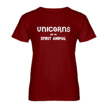 Womens Unicorns are my Spirit Animal Ladies' T-shirt