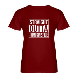 Womens Straight Outta Pumpkin Spice Ladies' T-shirt