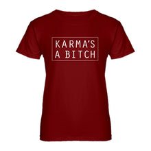 Womens Karma's a Bitch Ladies' T-shirt