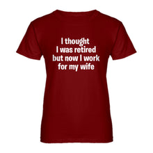 Womens I Thought I was Retired Ladies' T-shirt