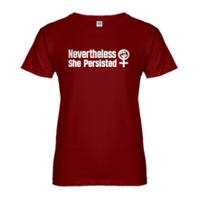 Womens She Persisted Bold Ladies' T-shirt