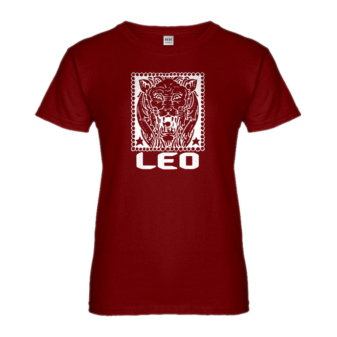 Womens Leo Zodiac Astrology Ladies' T-shirt