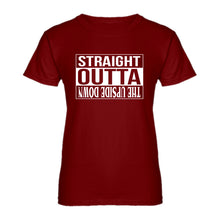 Womens Straight Outta the Upside Down Ladies' T-shirt