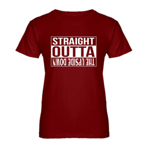 Womens Straight Outta the Upside Down Ladies' T-shirt