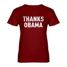 Womens Thanks Obama Ladies' T-shirt