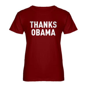 Womens Thanks Obama Ladies' T-shirt