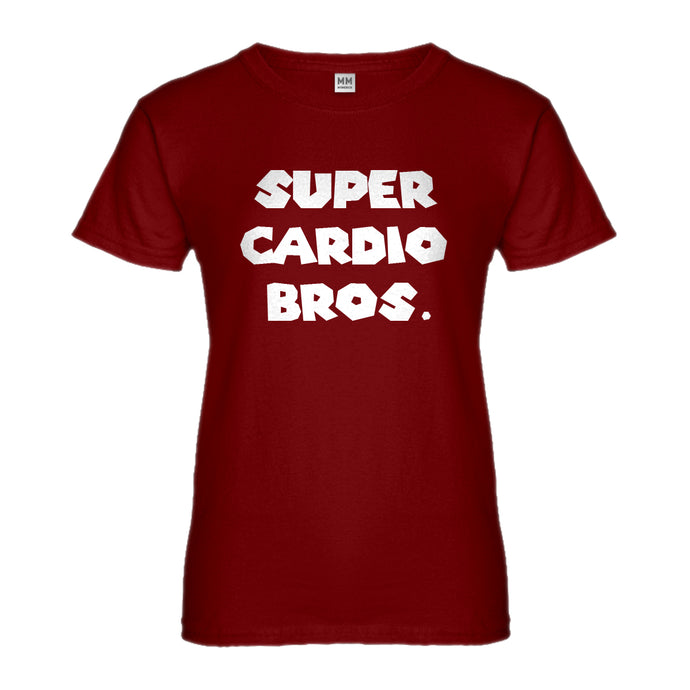 Womens Super Cardio Bros. Ladies' T-shirt