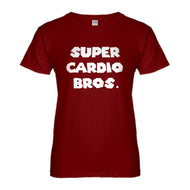 Womens Super Cardio Bros. Ladies' T-shirt