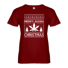 Womens MerryJuana Christmas Ladies' T-shirt