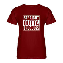 Womens Straight Outta Chug Jugs Ladies' T-shirt