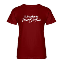 Womens Subscribe to PewDiePie Ladies' T-shirt