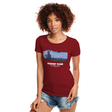 Womens Pleasant Plains Fine Lumber Sawmill Ladies' T-shirt