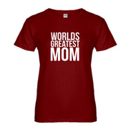 Womens Worlds Greatest Mom Ladies' T-shirt