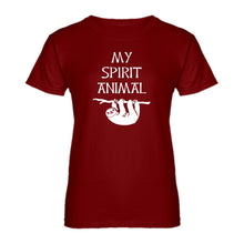 Womens Sloth is my Spirit Animal Ladies' T-shirt