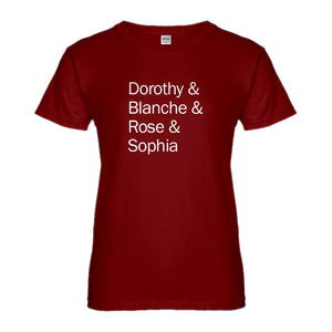 Womens Golden Names Ladies' T-shirt