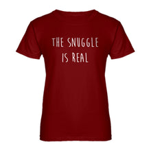 Womens The Snuggle is Real Ladies' T-shirt
