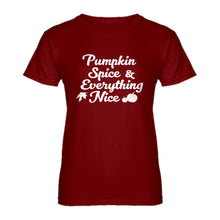 Womens Pumpkin Spice and Everything Nice Ladies' T-shirt