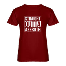 Womens Straight Outta Azeroth Ladies' T-shirt