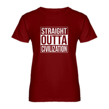 Womens Straight Outta Civilization Ladies' T-shirt