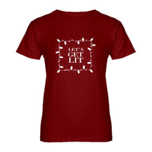 Womens Lets Get Lit Ladies' T-shirt