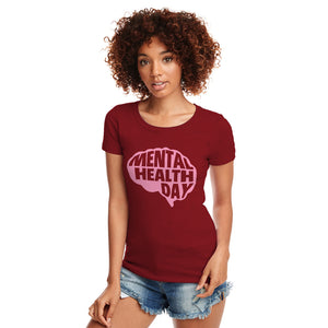 Womens Mental Health Day Ladies' T-shirt