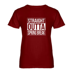 Womens Straight Outta Spring Break Ladies' T-shirt