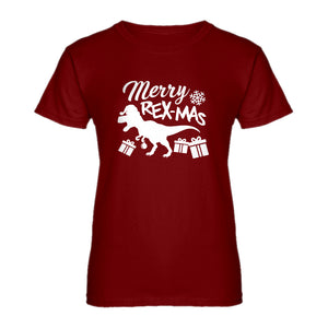Womens Merry Rex-Mas Ladies' T-shirt