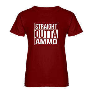 Womens Straight Outta Ammo Ladies' T-shirt
