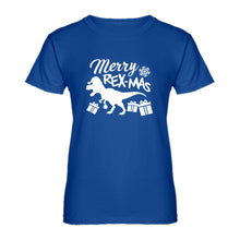 Womens Merry Rex-Mas Ladies' T-shirt