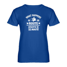 Womens What Happens on the Route Stays on the Route Ladies' T-shirt